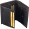 GreenLand Nature Hand Brushed Leather Tri-Fold Wallet with Coin Pouch GreenLand Nature Hand Brushed Leather Tri-Fold Wallet with Coin Pouch