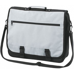 Halfar Business Shoulder Bag / Messenger / Courier Flapover Briefcase