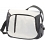 Halfar Shoulder Bag Galaxy / Flapover Messenger / Courier White 