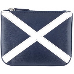 Harness St. Andrews Cross Applique Leather Coin Purse Harness St. Andrews Cross Applique Leather Coin Purse
