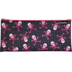 Helix Skulls Fashion Pencil Case / Skull and Crossbones