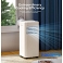 KGOGO Portable Air Conditioner UK - Air Conditioning Unit 7000 BTU - Dehumidifier remote control 24 hours timer and window venting kit