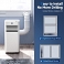 KGOGO Portable Air Conditioner UK - Air Conditioning Unit 7000 BTU - Dehumidifier remote control 24 hours timer and window venting kit