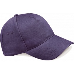 Beechfield Indigo Purple Baseball Cap