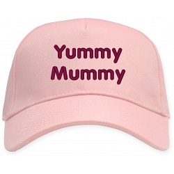 Kubi Yummy Mummy Classic Pink Baseball Cap Kubi Yummy Mummy Classic Pink Baseball Cap