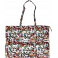 Lindy Lou Psy Woodland PVC Showerproof Shoulder Bag / Shopping Tote Bag