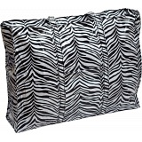 Lindy Lou Zebra Print PVC Showerproof Shoulder Bag / Shopping Tote Bag