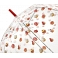 Lindy Lou Cupcakes Windproof Domed Umbrella / Dome Brolly