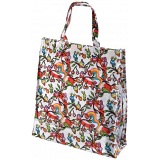 Lindy Lou Psychedelic Woodland PVC Shopping Tote Bag / Shopper