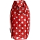 Lindy Lou Red and White Polka Dot PVC Messenger Bag / Flapover Bag