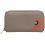 Lyla and Tilly Leather Zip Around Bird Purse Mushroom