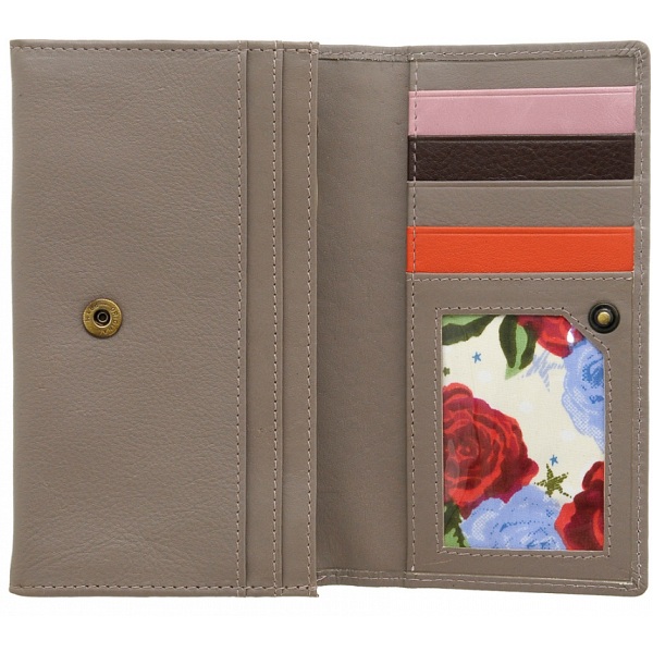 Lyla and Tilly Leather Flap Over Bird Purse