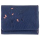 Lyla and Tilly Tree Emboss Small Leather Flap Over Purse