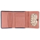 Lyla and Tilly Tree Emboss Small Leather Flap Over Purse
