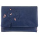 Lyla and Tilly Tree Emboss Medium Leather Flap Over Purse