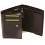 Mala Leather Origin Mens Vertical Leather Wallet Brown