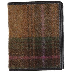 Mala Leather Abertweed Tall Wallet