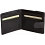Mala Leather Origin Leather Tab Wallet with Coin Tray Pocket Black
