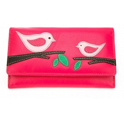 Mala Leather Willow Flap Over Purse
