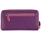 Mala Leather Butterfly Zip Round Purse