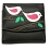 Mala Leather Willow Tab Purse Black