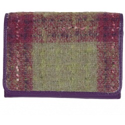 Mala Leather Abertweed Medium Flap Over Purse