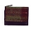 Mala Leather Abertweed Tri Fold Purse Purple