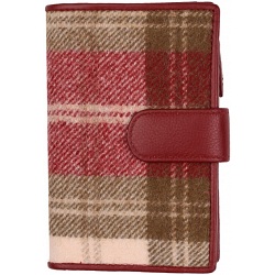 Mala Leather Abertweed Tab Purse