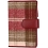 Mala Leather Abertweed Tab Purse Red