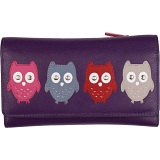 Mala Leather Kyoto Large Flap Over Purse