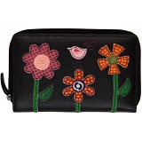 Mala Leather Twinkle Tall Leather Purse