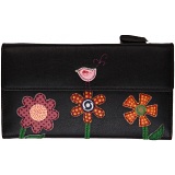 Mala Leather Twinkle Large Leather Flap Over Purse