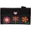 Mala Leather Twinkle Large Leather Flap Over Purse Black