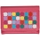 Mala Leather Ruby Medium Flap Over Leather Purse Pink