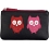 Mala Leather Kyoto Coin Purse Black