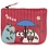 Mala Leather Bluebell Owls Coin Purse Pink