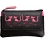 Mala Leather Poppy Cat Leather Coin Purse Black