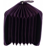 Mala Leather Origin Zip Around Leather Concertina Card Holder