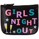 Mala Leather Pinky Girls Night Out Leather Zip Top Coin Purse