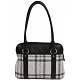 Mala Leather Abertweed Large Shoulder Bag / Leather Handbag