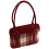 Mala Leather Abertweed Large Shoulder Bag / Leather Handbag Red