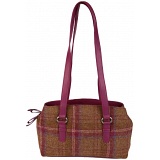 Mala Leather Abertweed Wool / Leather Shoulder Bag