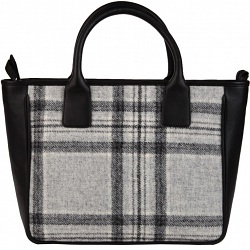 Mala Leather Abertweed Leather Grab Bag / Wool Handbag