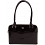 Mala Leather Allure Luxury Patent Leather Shoulder Bag Black