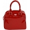 Mala Leather Allure Luxury Patent Grab Bag / Leather Handbag Red