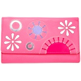 Mala Leather Cinnaswirl - Flap Over Leather Purse