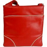 Mala Leather Classic Contrast Cross Body Bag / Handbag
