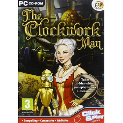 Open Box PC Game - GSP The Clockwork Man Hidden Object Puzzle Game