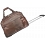 Pierre Cardin Aria Super Lightweight Wheeled Holdall / Cabin Luggage Mocha 