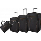 Pierre Cardin Isos 4 Piece Expanding Luggage / Suitcase Set